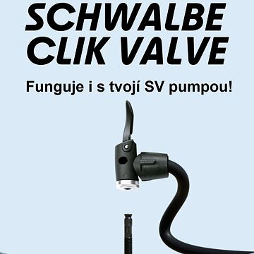 Schwalbe clik valve