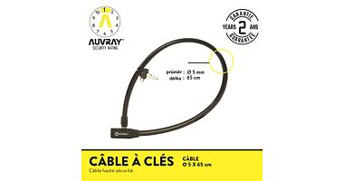 Auvray Cable Velo 65x5