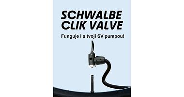 Schwalbe clik valve