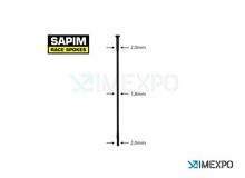 Sapim Race černý rovný