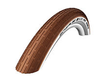 Schwalbe plášť Fat Frank 50-622 KevlarGuard hnědá/bílý bok+reflexní pruh