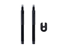 Schwalbe nástavec ventilku 65mm černý sada 2 kusy Tubeless