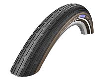 Schwalbe plášť Fat Frank 50-622 KevlarGuard Black/coffee+reflexní pruh 