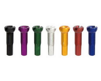 Sapim nipl Alu Polyax 12mm barevný