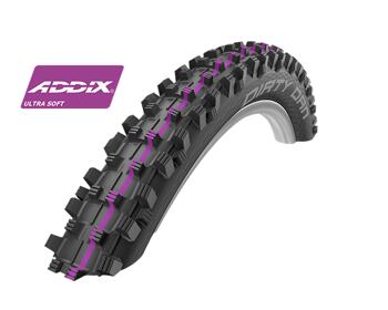 Schwalbe plášť Dirty Dan 27.5x2.35 Addix Ultrasoft SuperGravity Tl-easy černá skládací