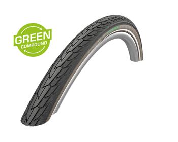 Schwalbe plášť Road Cruiser  42-622 new KevlarGuard coffee bok+reflexní pruh