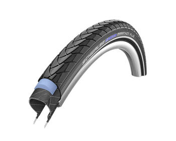 Schwalbe plášť Marathon Plus 26x1 3/8 SmartGuard černá+reflexní pruh