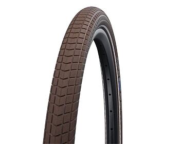 Schwalbe plášť Little Big Ben 40-622 KevlarGuard hnědá+reflexní pruh