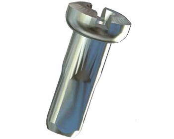 Sapim nipl Alu Polyax 12mm stříbrný