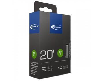 Schwalbe duše 20" AV6 28/40-406 auto-ventilek