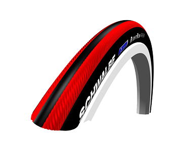 Schwalbe plášť Rightrun 24x1.0 červené pruhy