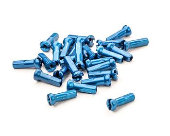 Sapim nipl Alu polyax 12mm modrý