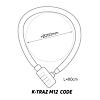 Zefal zámek M12 code new řetězový kódový