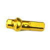 Double square gold secure lock