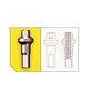 Sapim nipl Alu Polyax 16 double square